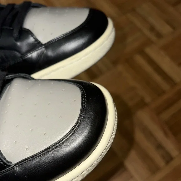 Saint Laurent Black and Gray High-Top Sneakers - Picture 14 of 14